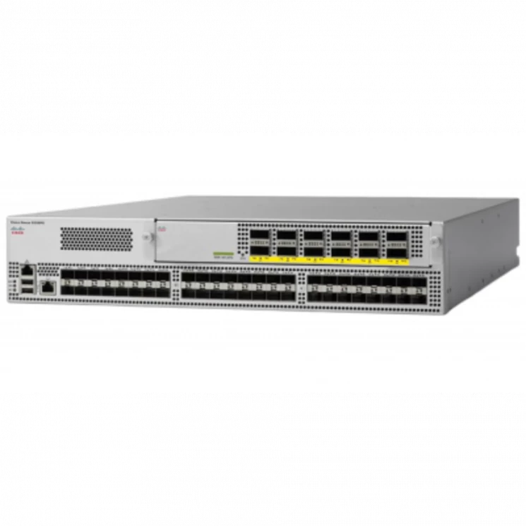 Коммутатор Cisco Nexus N9K-C9396PX, направление охлаждения Port-side Exhaust
