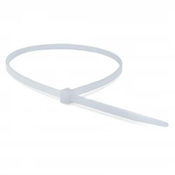 Хомут кабельный 4.8х200 полиамид бел. (уп.100шт) DKC 25215SR