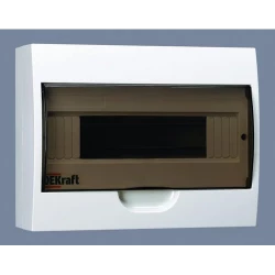 Корпус навесной ЩРН-П-12 12мод. IP41 пластик. DEKraft 31011DEK