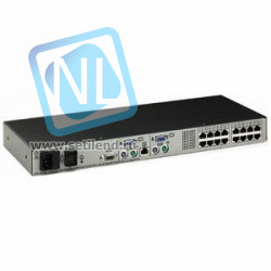 Коммутатор HP 336045-B21 CAT5 0x2x16 KVM Server Console Switch-336045-B21(NEW)