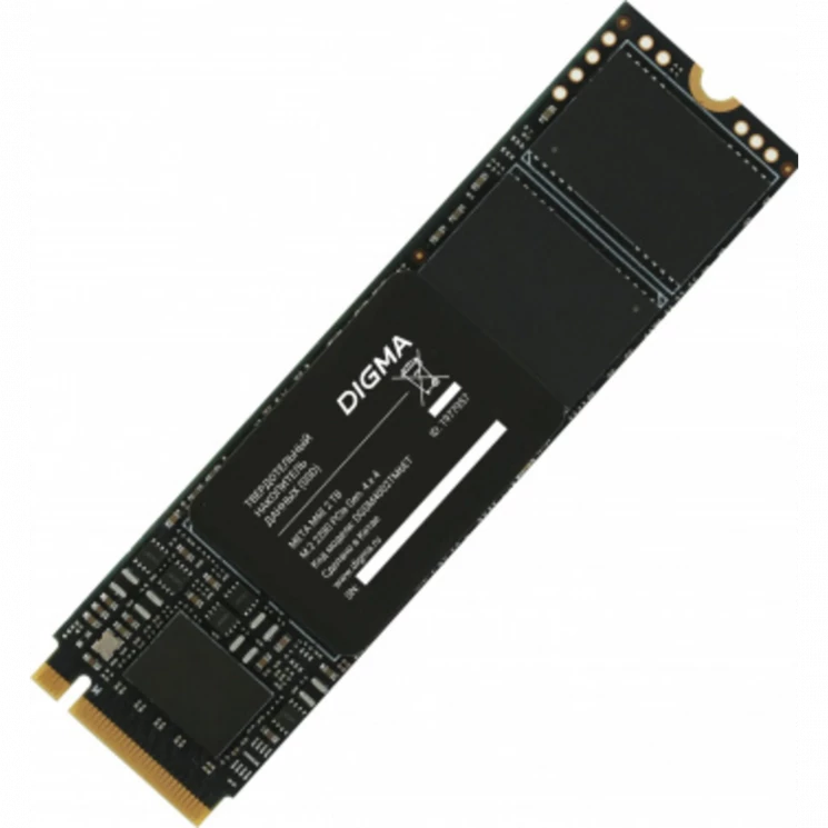 Накопитель SSD Digma PCIe 4.0 x4 2TB DGSM4002TM6ET Meta M6E M.2 2280