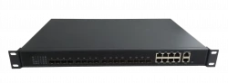 OLT C-DATA FD1108S с 8 портами GEPON (SFP), 8 GE комбо-портов, 2 БП АC