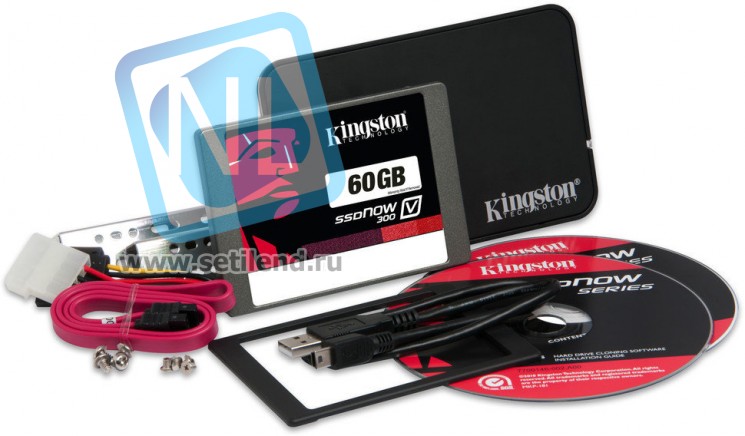 Накопитель Kingston 60GB SSDNow V300, LSI SandForce, SATA3 2.5