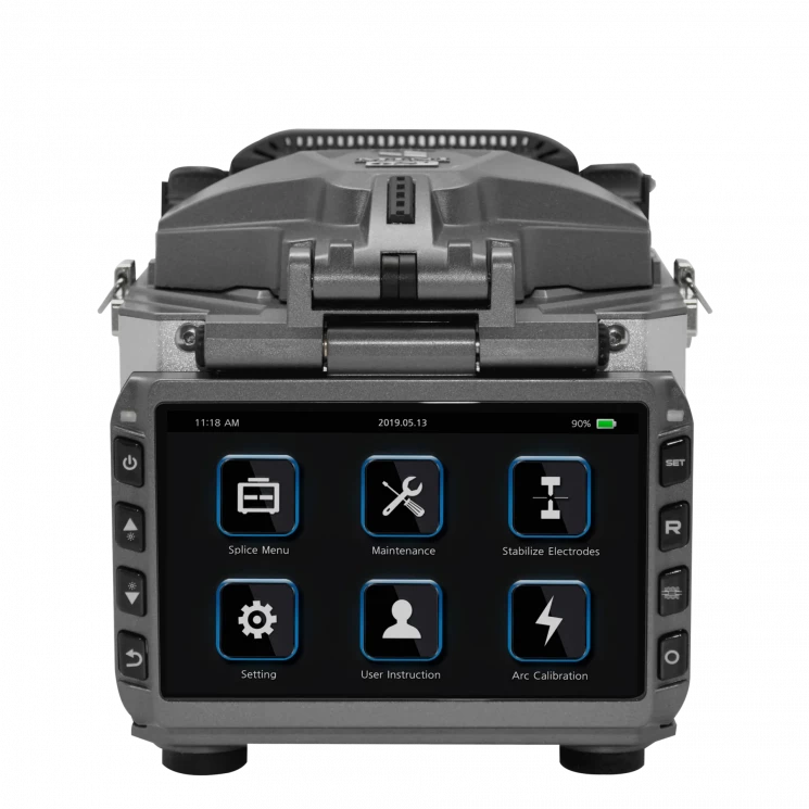 Автоматический сварочный аппарат FiberFox Mini 5C+ Premium, комплект со скалывателем Mini-50GB+