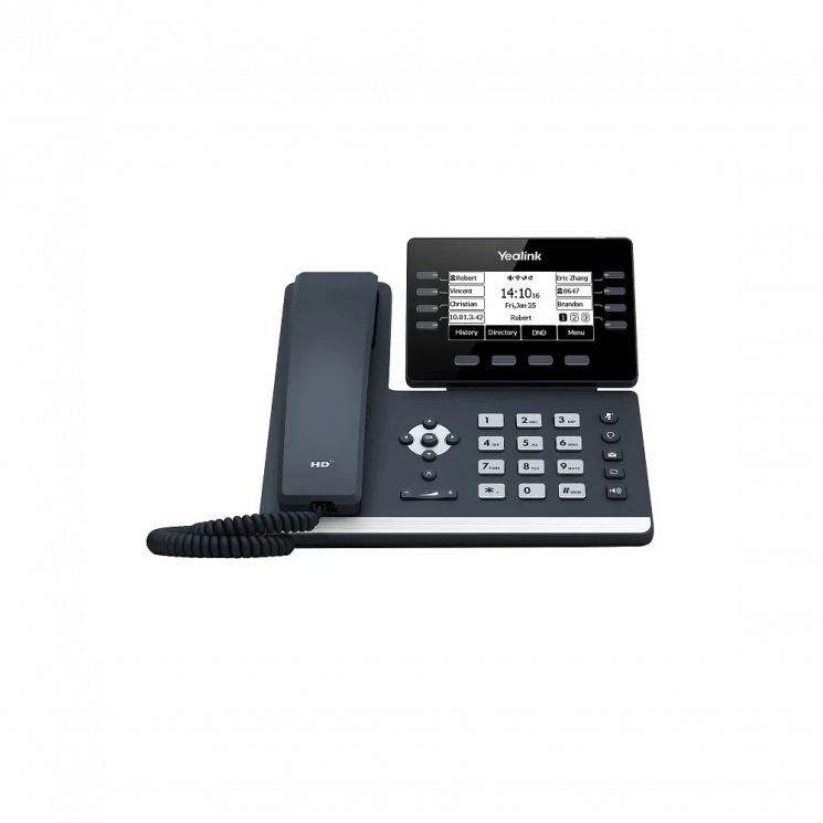 SIP-T53W, 12 аккаунтов, USB, Bluetooth, WiFi, GigE, без БП