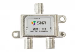 Ответвитель абонентский SNR-T-118 на 1 отвод вносимое затухание IN-TAP 18dB.