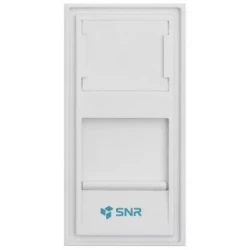 Вставка SNR под модули KeyStone, 1 порт, 45х22,5мм