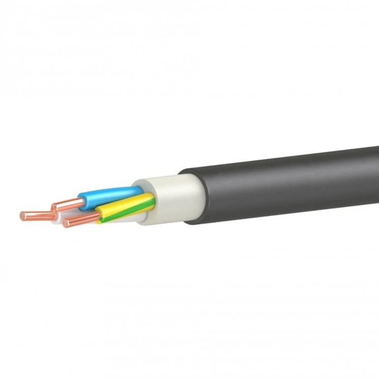 Кабель ВВГнг(А)-LSLTx 3х1.5 ОК (N PE) 0.66кВ (м) Кавказкабель 21011520169