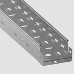 Лоток листовой перфорированный 100х200 L4000 1.2мм гор. оцинк. DKC SPN40120HDZ