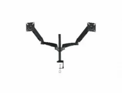 Кронштейн для мониторов ЖК Kromax OFFICE-12 черный 15"-32" макс.12кг настольный поворот и наклон