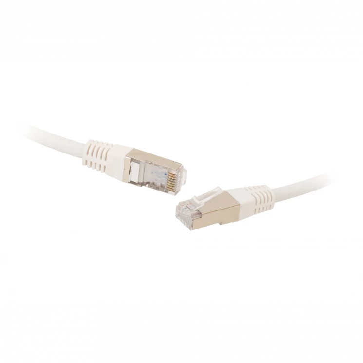 Коммутационный шнур S/FTP 4-х парный cat.6A, 3м,slim, LSZH, белый