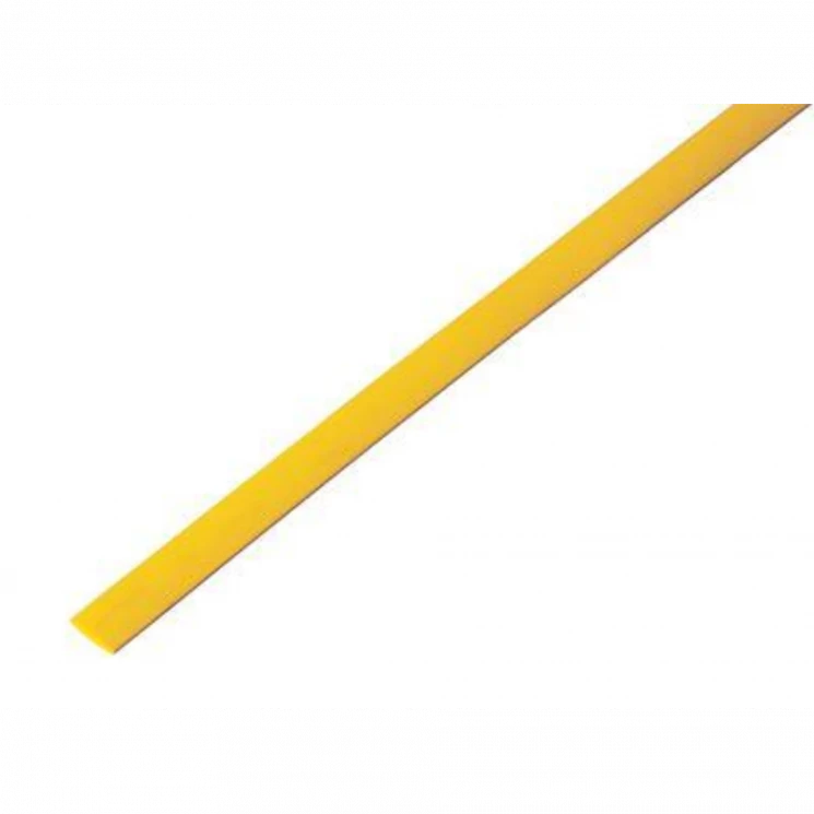 Трубка термоусадочная 5.0/2.5 1м желт. Rexant 20-5002