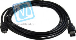 XYC093 3 M BLACK, Кабель IEEE 1394 "fire wire" 4pin/6pin 3м