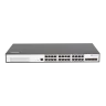 Управляемый PoE коммутатор уровня 3 BDCOM S2900-24P4X, 24x 10/100/1000Base-T PoE 802.3af/at до 370W, 4x 1/10GE SFP+, 220VAC + 36-72VDC