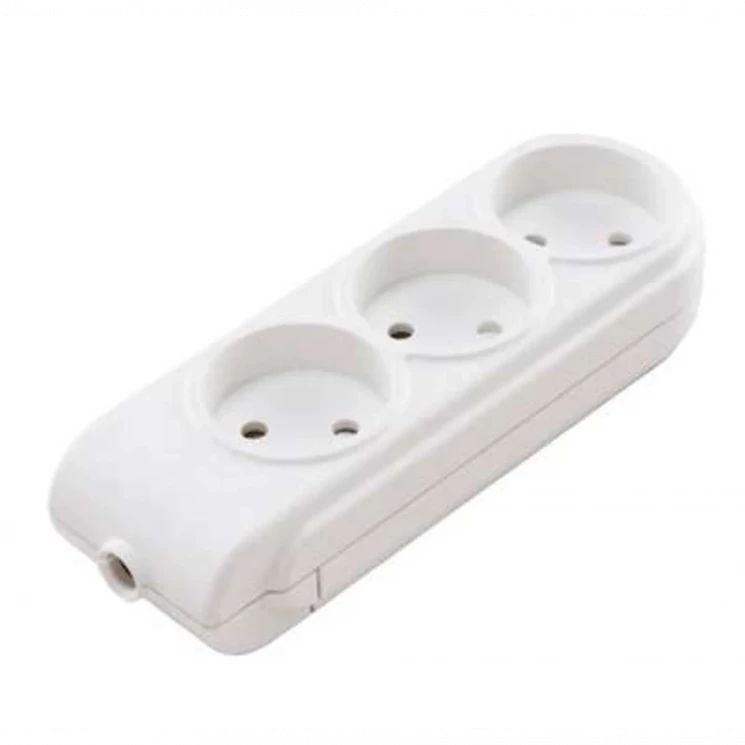 Колодка удлинителя 3-м без заземл. защ. шторки Makel N3010000