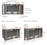 6RU шасси Huawei OLT GPON, 7 слотов для установки интерфейсных модулей, 4x10G порта
