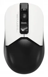 Мышь A4Tech Fstyler FG12S Panda белый/черный оптическая (1200dpi) silent беспроводная USB (3but)