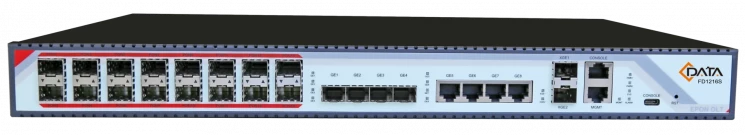OLT C-DATA FD1216S-R1 с 16 портами GEPON (SFP), 4хSFP, 4хRJ-45, 2хSFP+, 2 БП АC