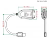 UPort 1150 1-портовый преобразователь интерфейсов USB в RS232/422/485 MOXA
