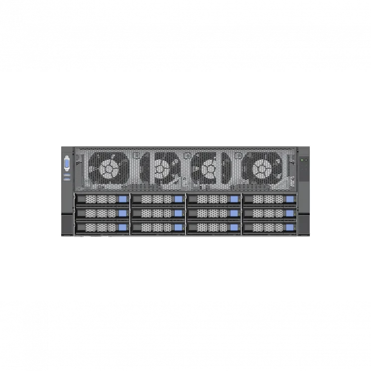 Серверная платформа SNR-SR4608LSG, 4U, Xeon 6, DDR5, 12xHDD, 8GPU, резервируемый БП