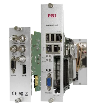 Модуль профессионального IRD приемника PBI DMM-1510P-22T2 для цифровой ГС PBI DMM-1000