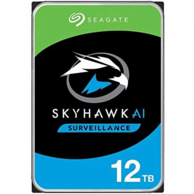 Жесткий диск Seagate SATA-III 12Tb ST12000VE001 SkyHawkAI (7200rpm) 256Mb 3.5"