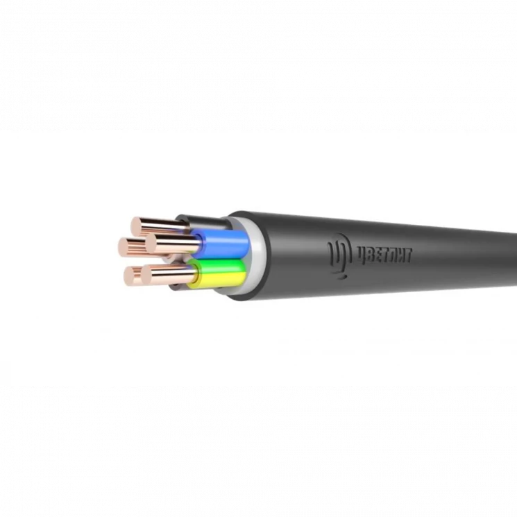 Кабель ППГнг(А)-HF 5х10 ОК (N PE) 0.66кВ (м) Цветлит 00-00140604