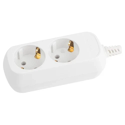 Колодка удлинителя 2-м с заземл. KX-2e Эра Б0028339