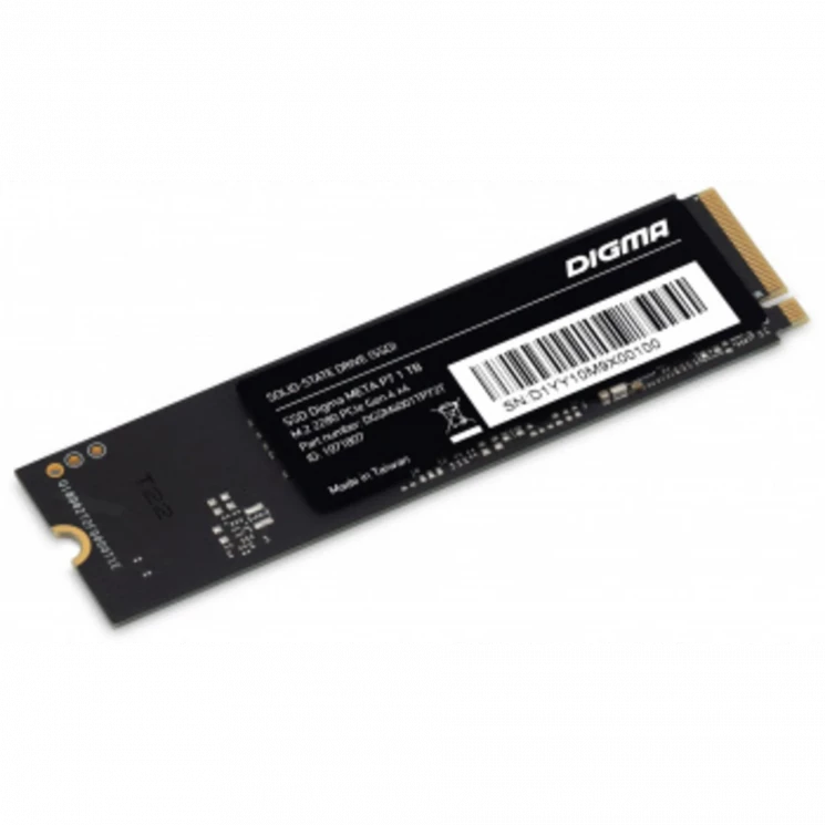 Накопитель SSD Digma PCIe 4.0 x4 1TB DGSM4001TP73T Meta P7 M.2 2280