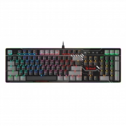 Клавиатура A4Tech Bloody B808N механическая черный/серый USB for gamer LED