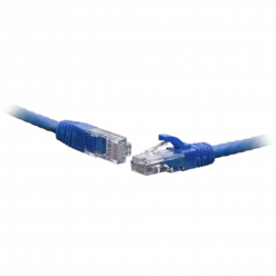 Коммутационный шнур F/UTP 4-х парный cat.5e 7.5м. LSZH standart синий