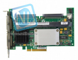 Контроллер LSi Logic C77056-150 LSI Logic MegaRAID SCSI LSI53C1030/Intel Xscale IOP332 500Mhz 0(256)Mb Int-2x68Pin Ext-2xVHDCI RAID50 UW320SCSI PCI-E8x(Без Кэша)-C77056-150(NEW)