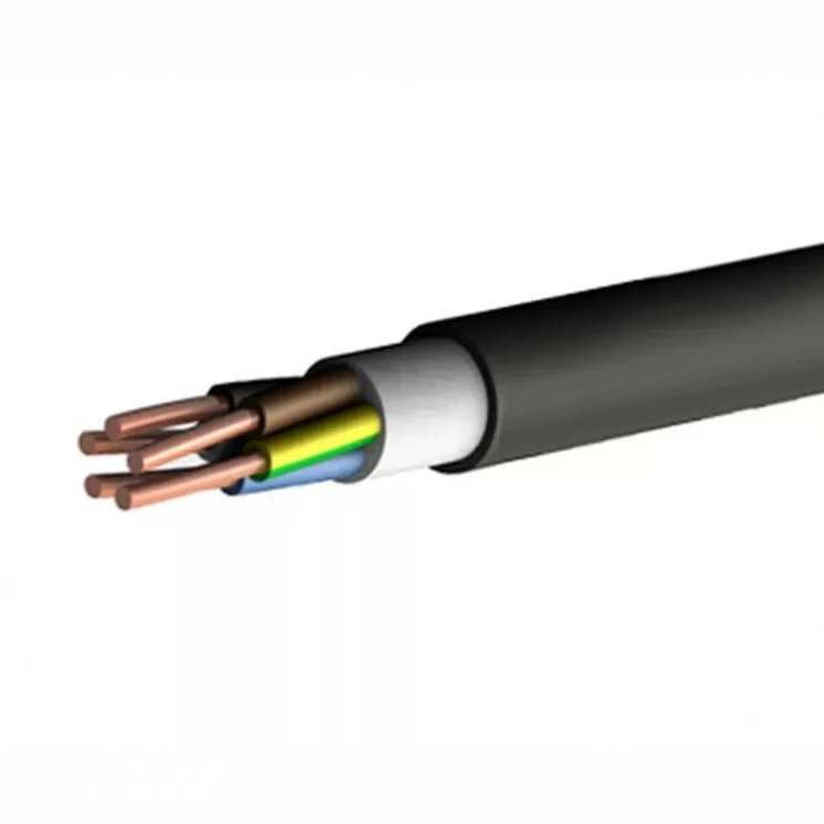 Кабель ППГнг(А)-HF 5х1.5 ОК (N PE) 0.66кВ (м) Цветлит 00-00140600