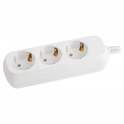 Колодка удлинителя 3-м с заземл. KX-3e Эра Б0028338