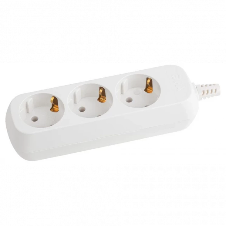 Колодка удлинителя 3-м с заземл. KX-3e Эра Б0028338