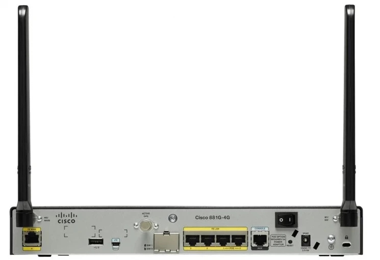 Маршрутизатор Cisco C881G-4G-GA-K9