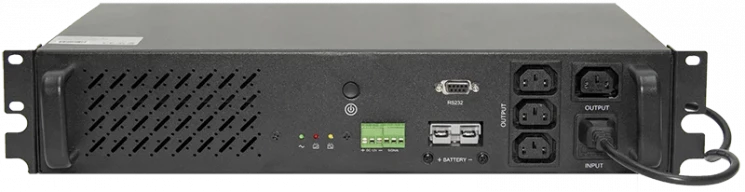 Источник бесперебойного питания Line-Interactive, 500 VA, Rackmount, без встроенных АКБ (ток заряда 4А)