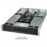 Платформа Supermicro 2U 2029GP-TR, до двух процессоров Intel Scalable, DDR4, 10x2,5" HDD SATA, 2 порта 1000Base-T, до шести графических ускорителей