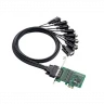 CP-118EL-A W/O CABLE 8-портовая плата RS-232/422/485 (без кабеля) MOXA