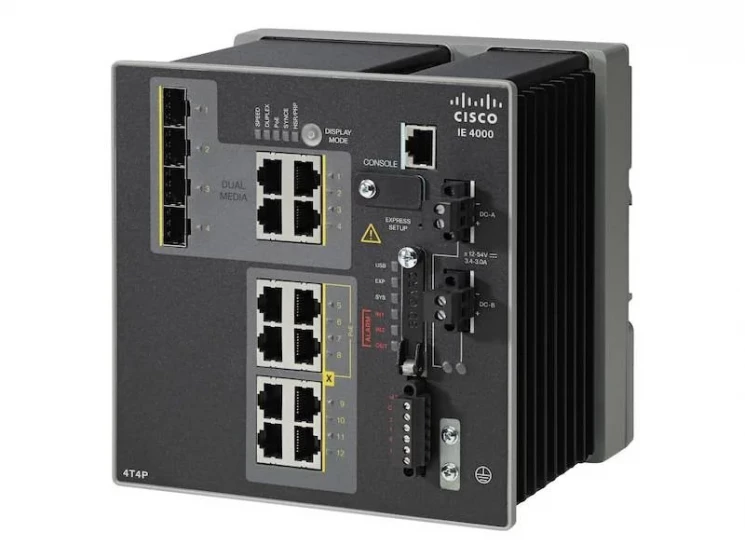 Промышленный коммутатор Cisco IE-4000-4T4P4G-E