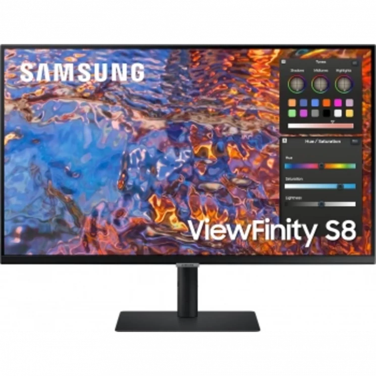 Монитор Samsung 32" S32B800PXI черный IPS LED 5ms 16:9 HDMI полуматовая HAS Piv 350cd 178гр/178гр 38