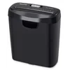 Шредер Buro Home BU-S606S черный (секр.Р-2) ленты 6лист. 11лтр. пл.карты