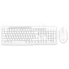 Клавиатура + мышь Оклик S650 клав:белый мышь:белый USB Multimedia (1875257)