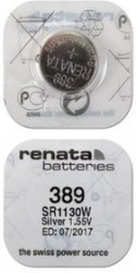 RENATA SR1130W 389, Элемент питания