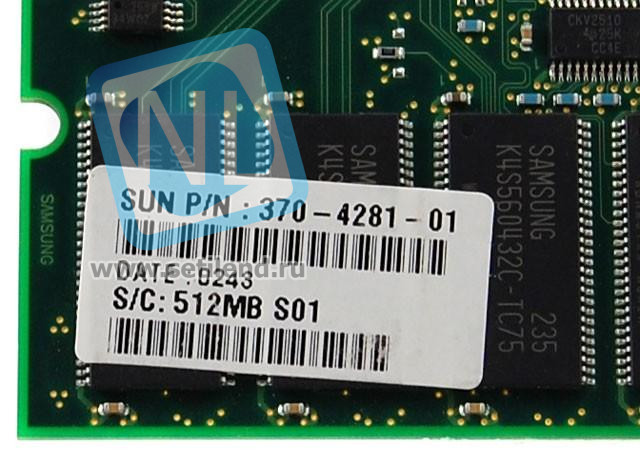 Модуль памяти Sun Microsystems 370-4281-01 512MB 133MHZ ECC SDRAM-370-4281-01(NEW)