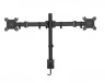 Кронштейн для мониторов Cactus CS-VM-D29-BK черный 13"-27" макс.10кг настольный поворот и наклон