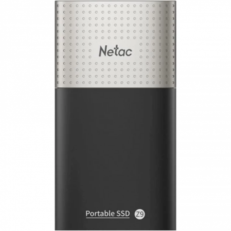 Накопитель SSD Netac USB-C 2000Gb NT01Z9-002T-32BK Z9 1.8" черный