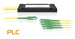 Делитель оптический планарный PLC-1x4, корпус, разъемы SC/APC