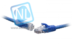 Коммутационный шнур U/UTP 4-х парный cat.5e 0.3м PVC standart синий