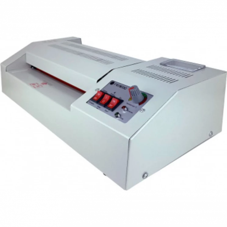 Ламинатор Heleos ЛМ_А4Про серый A4 (60-250мкм) 62см/мин (4вал.) хол.лам. лам.фото реверс